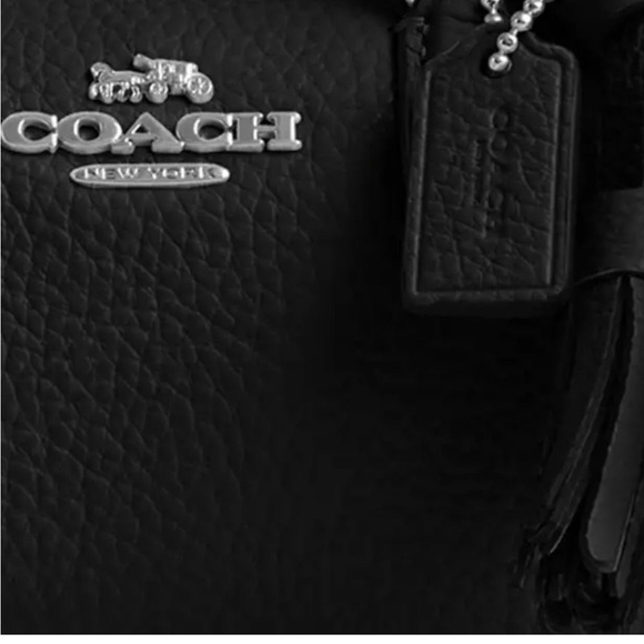 ❤️❤️❤️Coach mini Lacey crossbody/handbag+mini tassel charm❤️❤️❤️ - Picture 6 of 14